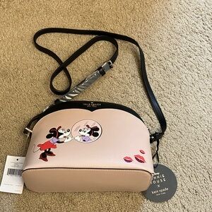 NWT Kate Spade X Disney Minnie Mouse Dome Crossbody Bag